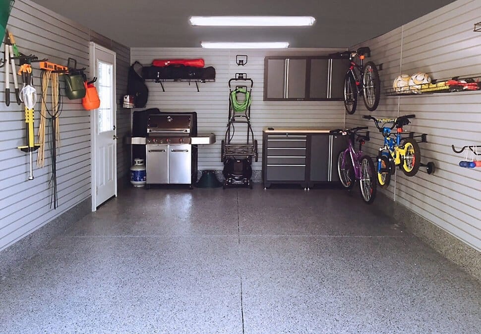 After — clean organized garage in Lexington MA
